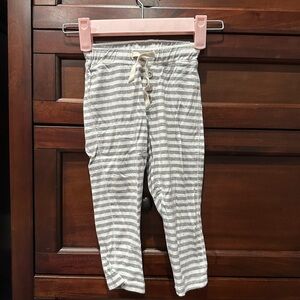 Kids Striped Gray Joggers